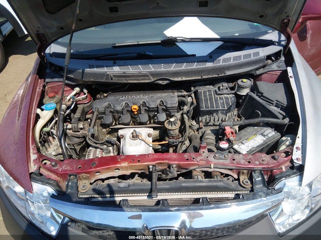 45155521 :رقم المزاد ، 19XFA16509E014338 vin ، 2009 Honda Civic Lx مزاد بيع