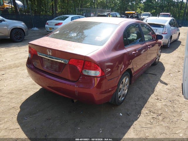 45155521 :رقم المزاد ، 19XFA16509E014338 vin ، 2009 Honda Civic Lx مزاد بيع