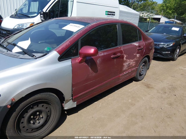 45155521 :رقم المزاد ، 19XFA16509E014338 vin ، 2009 Honda Civic Lx مزاد بيع