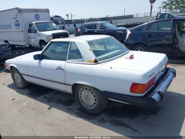 Продажа на аукционе авто 1987 Mercedes-benz 560 Sl, vin: WDBBA48D5HA072014, номер лота: 45155522