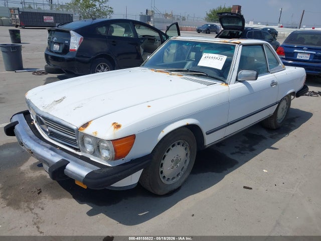 Продажа на аукционе авто 1987 Mercedes-benz 560 Sl, vin: WDBBA48D5HA072014, номер лота: 45155522