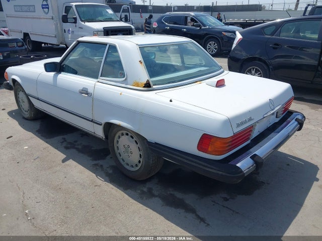 Продажа на аукционе авто 1987 Mercedes-benz 560 Sl, vin: WDBBA48D5HA072014, номер лота: 45155522