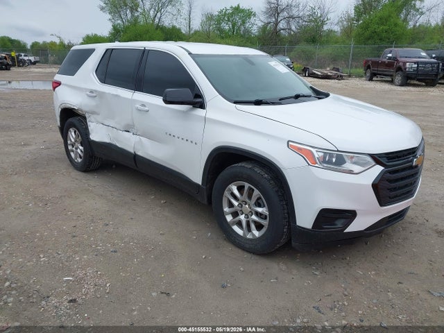 2018 Chevrolet Traverse Ls მანქანა იყიდება აუქციონზე, vin: 1GNERFKW1JJ172055, აუქციონის ნომერი: 45155532