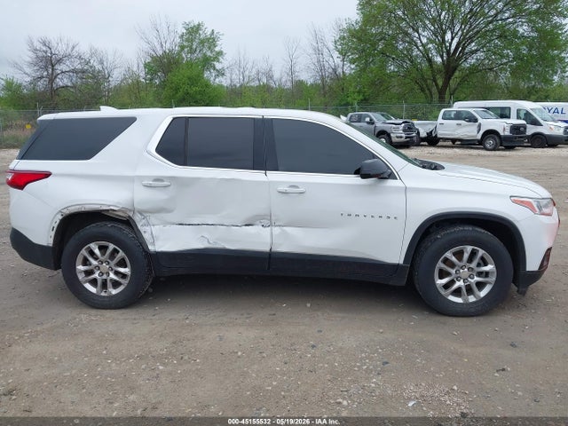 2018 Chevrolet Traverse Ls მანქანა იყიდება აუქციონზე, vin: 1GNERFKW1JJ172055, აუქციონის ნომერი: 45155532