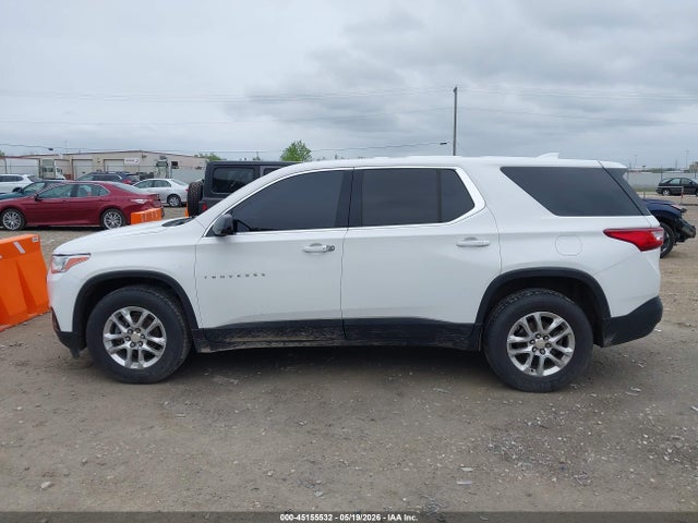 2018 Chevrolet Traverse Ls მანქანა იყიდება აუქციონზე, vin: 1GNERFKW1JJ172055, აუქციონის ნომერი: 45155532