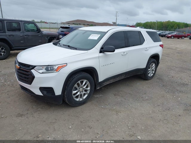 2018 Chevrolet Traverse Ls მანქანა იყიდება აუქციონზე, vin: 1GNERFKW1JJ172055, აუქციონის ნომერი: 45155532