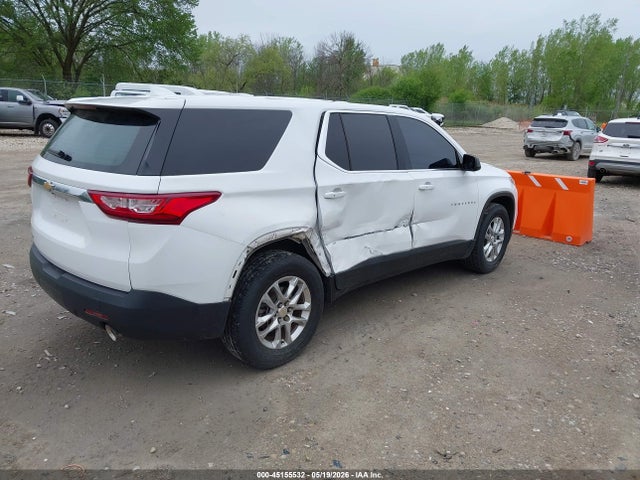 2018 Chevrolet Traverse Ls მანქანა იყიდება აუქციონზე, vin: 1GNERFKW1JJ172055, აუქციონის ნომერი: 45155532
