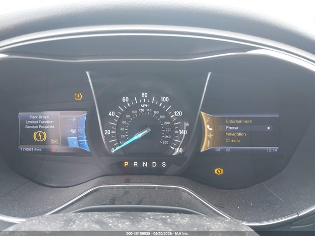 45155535 :رقم المزاد ، 3FA6P0K91DR201659 vin ، 2013 Ford Fusion Titanium مزاد بيع