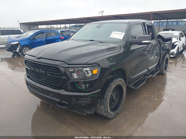 45155554 :رقم المزاد ، 1C6RREFT1KN600874 vin ، 2019 Ram 1500 Big Horn/lone Star  4x2 5'7 Box مزاد بيع