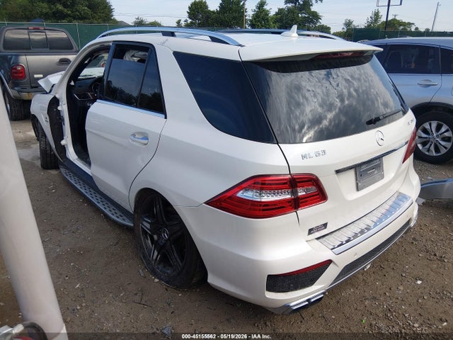Продаж на аукціоні авто 2014 Mercedes-benz Ml 63 Amg 4matic, vin: 4JGDA7EB4EA347037, номер лоту: 45155562