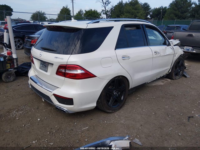 Продаж на аукціоні авто 2014 Mercedes-benz Ml 63 Amg 4matic, vin: 4JGDA7EB4EA347037, номер лоту: 45155562