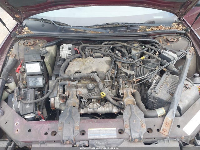 Aukcja sprzedaży 2003 Chevrolet Monte Carlo Ls, vin: 2G1WW12E539363680, numer aukcji: 45155567