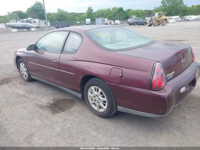 Aukcja sprzedaży 2003 Chevrolet Monte Carlo Ls, vin: 2G1WW12E539363680, numer aukcji: 45155567