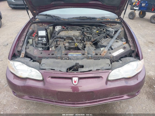 Aukcja sprzedaży 2003 Chevrolet Monte Carlo Ls, vin: 2G1WW12E539363680, numer aukcji: 45155567