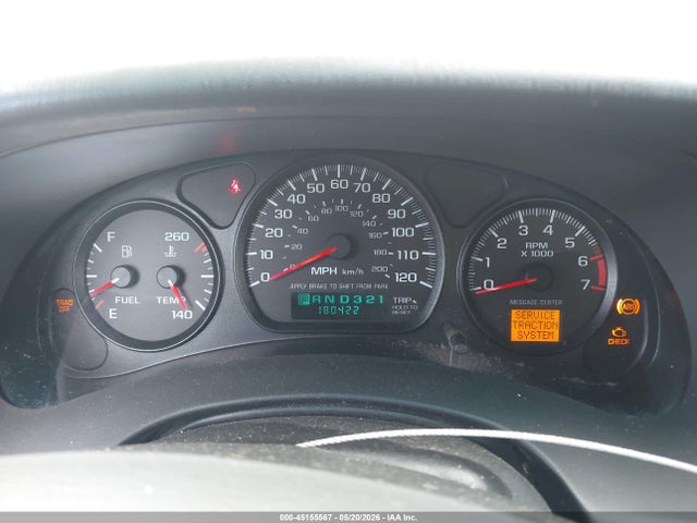 Aukcja sprzedaży 2003 Chevrolet Monte Carlo Ls, vin: 2G1WW12E539363680, numer aukcji: 45155567