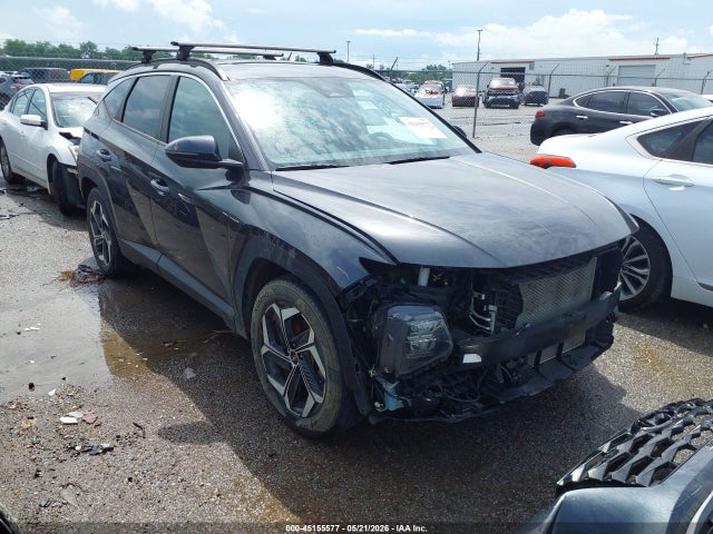 45155577 :رقم المزاد ، 5NMJC3AEXNH052864 vin ، 2022 Hyundai Tucson Sel مزاد بيع