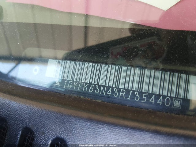 Продаж на аукціоні авто 2003 Cadillac Escalade Standard, vin: 1GYEK63N43R135440, номер лоту: 45155626