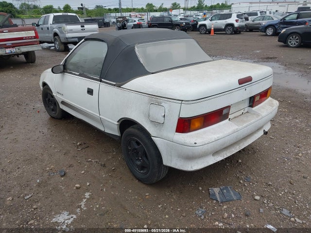 45155693 :رقم المزاد ، JG1MR3365MK616482 vin ، 1991 Geo Metro Lsi Sprint Cl مزاد بيع