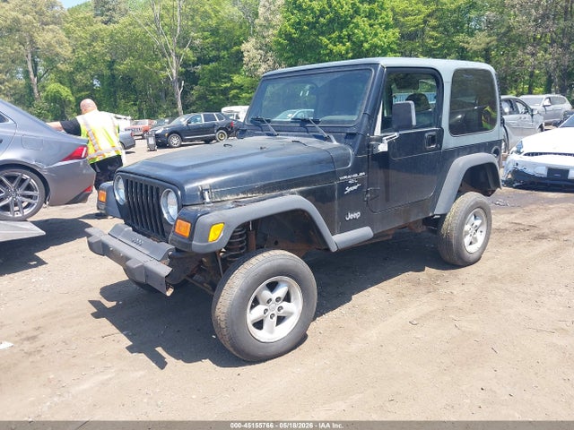 2001 Jeep Wrangler Sport მანქანა იყიდება აუქციონზე, vin: 1J4FA49S91P361572, აუქციონის ნომერი: 45155766