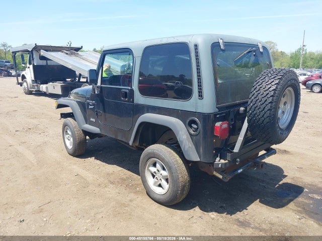 2001 Jeep Wrangler Sport მანქანა იყიდება აუქციონზე, vin: 1J4FA49S91P361572, აუქციონის ნომერი: 45155766