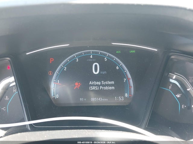Honda Civic Lx 2019 2HGFC2F64KH529105 Image 7