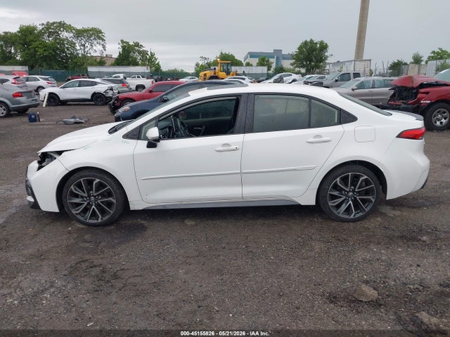 45155826 :رقم المزاد ، JTDT4RCE8LJ016894 vin ، 2020 Toyota Corolla Xse مزاد بيع