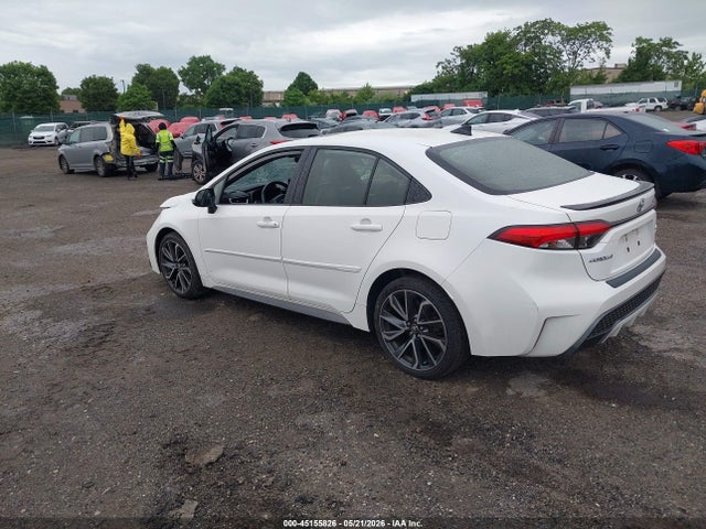 45155826 :رقم المزاد ، JTDT4RCE8LJ016894 vin ، 2020 Toyota Corolla Xse مزاد بيع