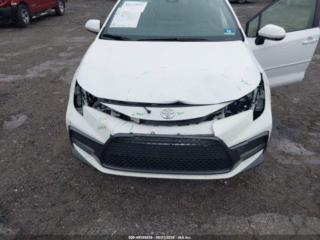 45155826 :رقم المزاد ، JTDT4RCE8LJ016894 vin ، 2020 Toyota Corolla Xse مزاد بيع