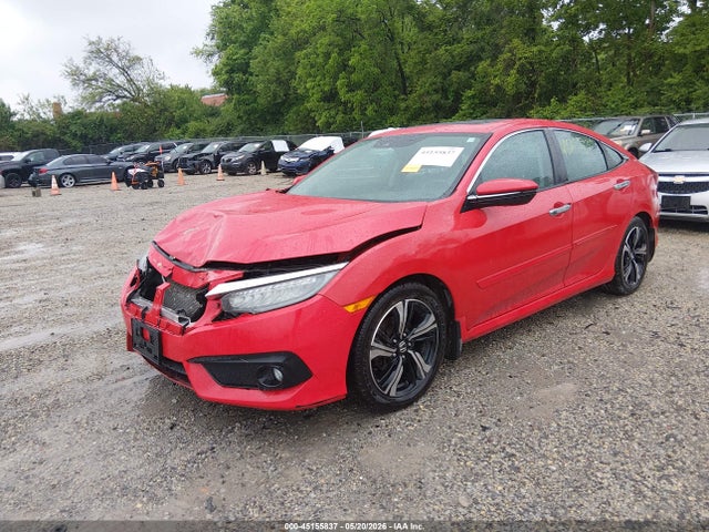 2016 Honda Civic Touring მანქანა იყიდება აუქციონზე, vin: 2HGFC1F97GH632627, აუქციონის ნომერი: 45155837