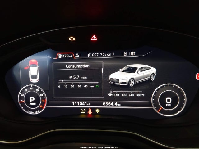 Aukcja sprzedaży 2018 Audi A5 2.0t Premium, vin: WAUENCF53JA034874, numer aukcji: 45155845