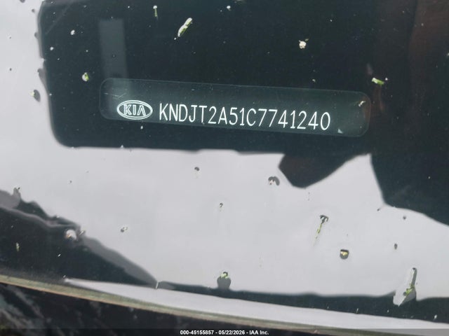 45155857 :رقم المزاد ، KNDJT2A51C7741240 vin ، 2012 Kia Soul مزاد بيع