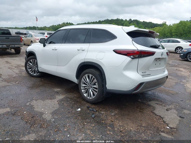 Auction sale of the 2025 Toyota Highlander Hybrid Platinum, vin: 5TDEBRCH3SS664122, lot number: 45155881