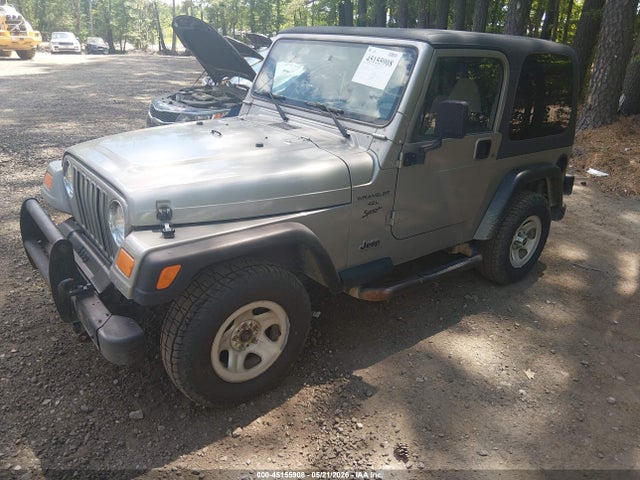 45155908 :رقم المزاد ، 1J4FA49S1YP766786 vin ، 2000 Jeep Wrangler Sport مزاد بيع