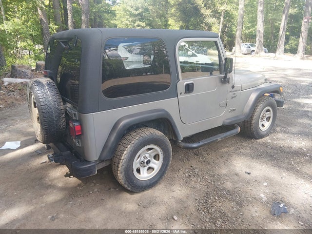 45155908 :رقم المزاد ، 1J4FA49S1YP766786 vin ، 2000 Jeep Wrangler Sport مزاد بيع
