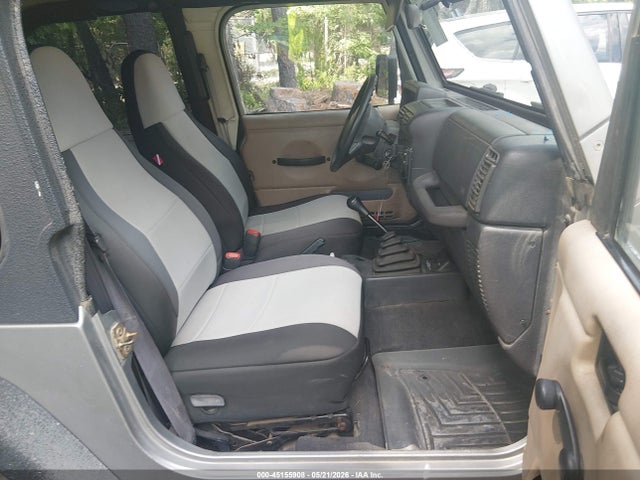 45155908 :رقم المزاد ، 1J4FA49S1YP766786 vin ، 2000 Jeep Wrangler Sport مزاد بيع