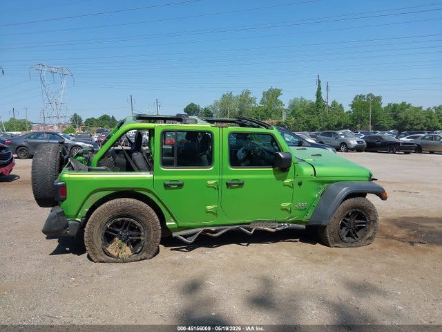 Продаж на аукціоні авто 2018 Jeep Wrangler Unlimited Sport 4x4, vin: 1C4HJXDN9JW297198, номер лоту: 45156009