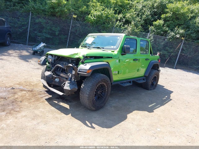 Продаж на аукціоні авто 2018 Jeep Wrangler Unlimited Sport 4x4, vin: 1C4HJXDN9JW297198, номер лоту: 45156009