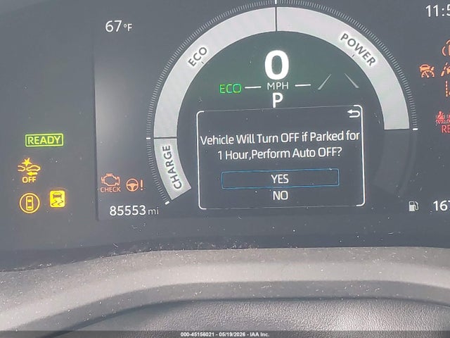 2025 Toyota Camry Le მანქანა იყიდება აუქციონზე, vin: 4T1DBADK6SU501561, აუქციონის ნომერი: 45156021