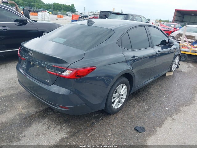 2025 Toyota Camry Le მანქანა იყიდება აუქციონზე, vin: 4T1DBADK6SU501561, აუქციონის ნომერი: 45156021