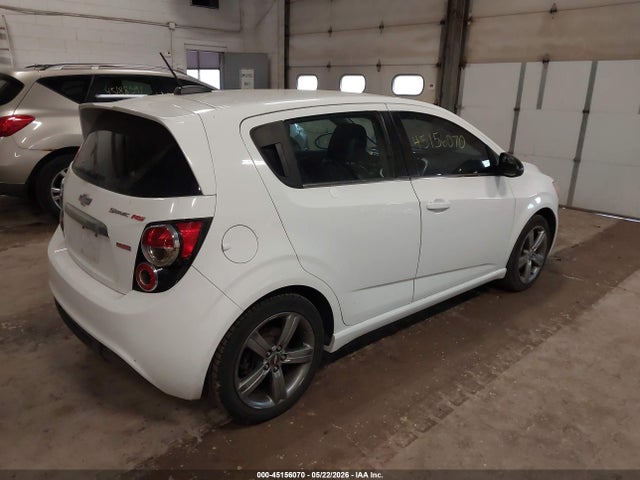 Продажа на аукционе авто 2015 Chevrolet Sonic Rs Auto, vin: 1G1JG6SB7F4147234, номер лота: 45156070
