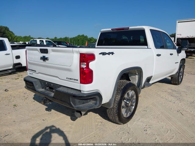 Aukcja sprzedaży 2026 Chevrolet Silverado 2500hd , Standard Bed, Wt, 4wd, vin: 2GC4KMEY9T1129851, numer aukcji: 45156094