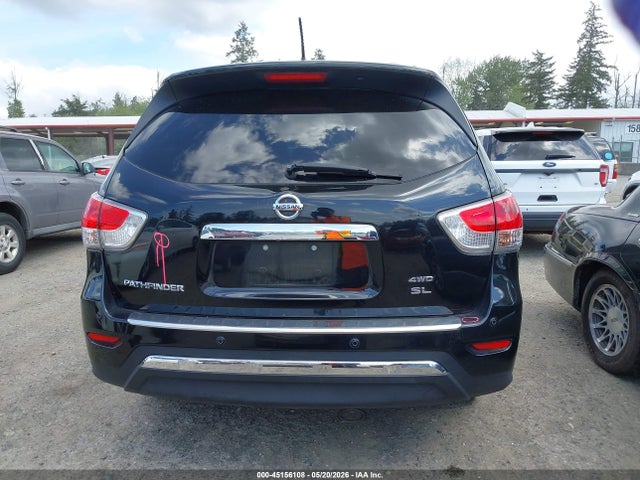 2015 Nissan Pathfinder Sl მანქანა იყიდება აუქციონზე, vin: 5N1AR2MM3FC711083, აუქციონის ნომერი: 45156108