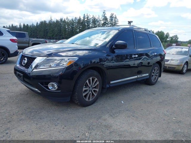 2015 Nissan Pathfinder Sl მანქანა იყიდება აუქციონზე, vin: 5N1AR2MM3FC711083, აუქციონის ნომერი: 45156108