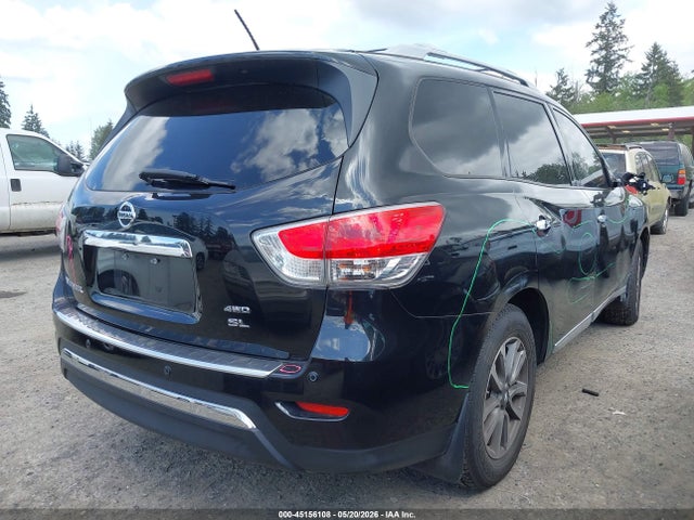 2015 Nissan Pathfinder Sl მანქანა იყიდება აუქციონზე, vin: 5N1AR2MM3FC711083, აუქციონის ნომერი: 45156108