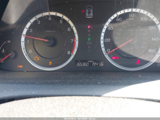45156112 :رقم المزاد ، 1HGCP2F39CA076855 vin ، 2012 Honda Accord 2.4 Lx مزاد بيع