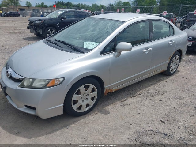 45156142 :رقم المزاد ، 19XFA15549E023691 vin ، 2009 Honda Civic Lx مزاد بيع