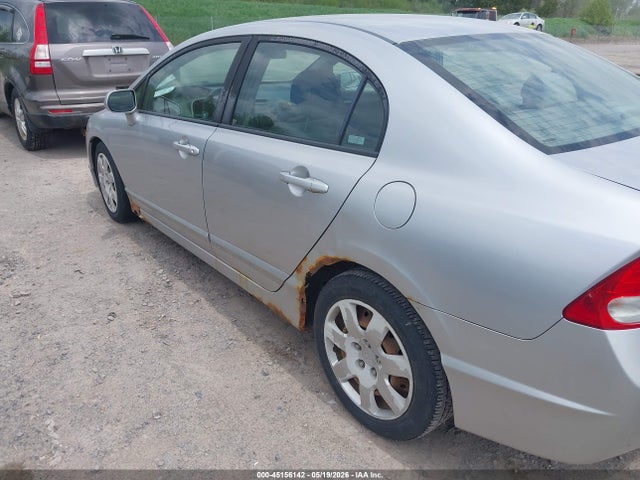45156142 :رقم المزاد ، 19XFA15549E023691 vin ، 2009 Honda Civic Lx مزاد بيع