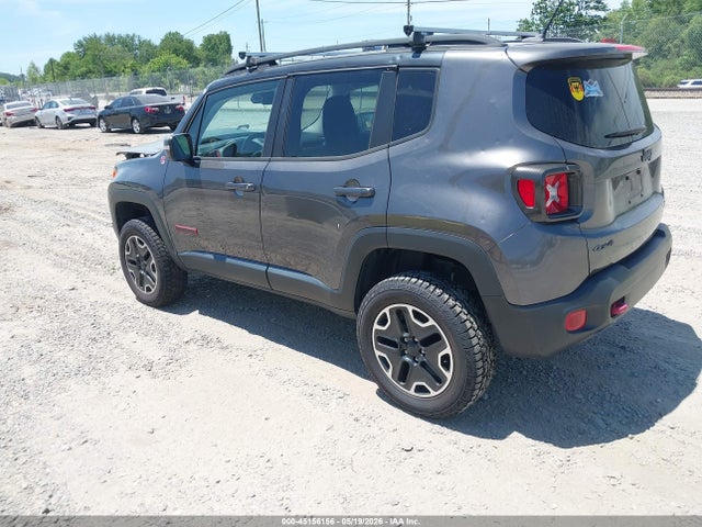 Продаж на аукціоні авто 2016 Jeep Renegade Trailhawk, vin: ZACCJBCTXGPD07465, номер лоту: 45156156