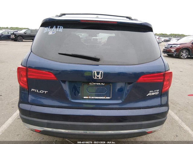 Продаж на аукціоні авто 2018 Honda Pilot Elite, vin: 5FNYF6H07JB000153, номер лоту: 45156279