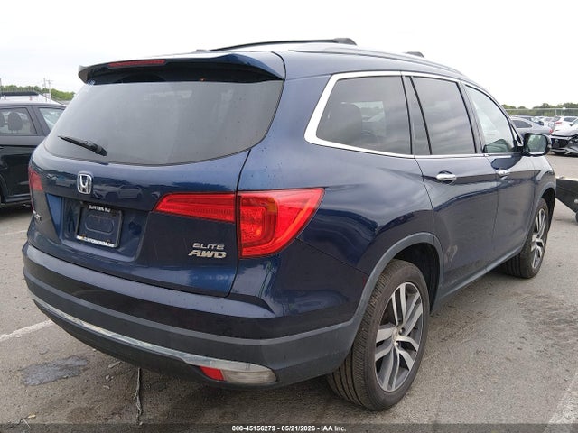 Продаж на аукціоні авто 2018 Honda Pilot Elite, vin: 5FNYF6H07JB000153, номер лоту: 45156279